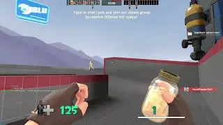 Some kid spamming earrape music in tf2 because coin is an idiot