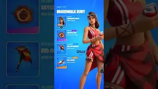 Fortnite &ldquo;Boardwalk Ruby&rdquo; | BEST Skin Combos 🔥