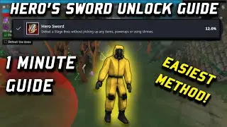 Megabonk HERO Sword Guide (1-минутное руководство) &mdash; никаких предметов, никаких святилищ, никаких...
