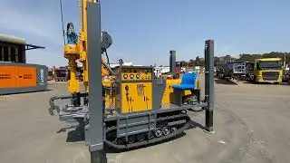 New Borehole Waterwell 200M Hydraulic Mobile Drilling Rig For Sale