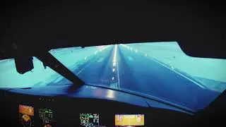 Challenger 605 POV landing Toronto