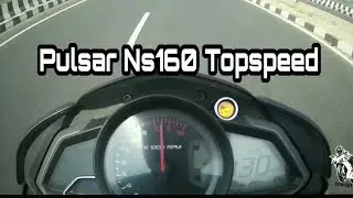 2018 Pulsar Ns 160 Topspeed