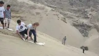 Andrea Stout Sandboarding