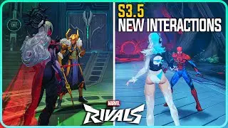 Совершенно новый сезон 3.5: уникальные взаимодействия героев Marvel Rivals
