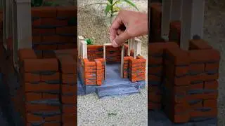 Building a Mini LUXURYHouse with a GarageSo Satisfying! #miniature