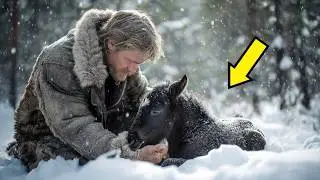 Man Rescues Frozen Mustang Foal&mdash;What He Finds Will Send Shivers Down Your Spine!
