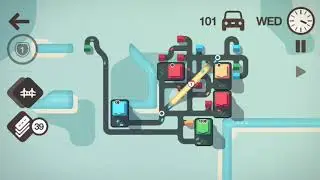 Mini Motorways. Beijing. [Apple Arcade]