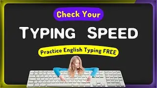 Check Your Typing Speed in PC with 60-second WPM Timer in Online Website | Free Typing Speed Test