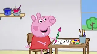 Peppa Pig's Art Masterpiece: Creative drawing and painting fun!