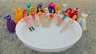 Old Macdonald Mattel Disney princess dolls Elsa doll Unboxing Satisfying princesess Collection video