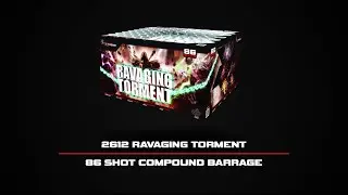 Bright Star Xtreme Fireworks - 2612 Ravaging Torment 86 Shot Compound Barrage