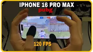 iPhone 16 pro max PUBG test handcam