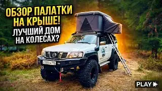 Обзор автомобильной палатки Ястреб