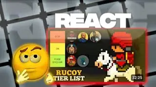 Guibra reagindo &agrave; Tier List dos Youtubers de (Rucoy Online) 😱