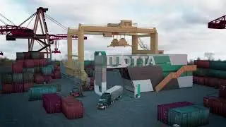 Have you ever seen the battery swapping station for trucks? UOTTA Titan Battery Swapping Station