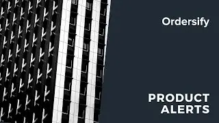 Low Stock - Back in Stock | Shopify Product Alerts by Ordersify