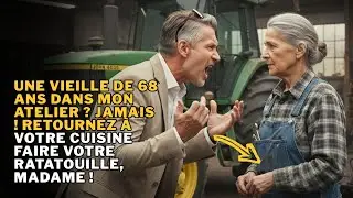UNE VIEILLE RÉPARER UN JOHN DEERE ? JAMAIS ! DIT LE PATRON. JUSQU'À CE QU'ELLE EN FASSE SON APPRENTI