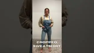WAYS TO WEAR...DENIM OVERALLS