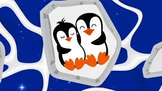 Stars on the Ice | Sleepy Penguins at Sea 🌊🐧
