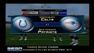 Ep26 NFL 2K2: Patriots vs Colts: 1 point game!