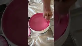 🤍 BTS | All Pink Studio Painting | PRE-OPEN DAY 🤍 #barbiestudio #allpinkeverything #libbymontana