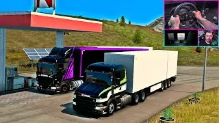 COMBOIO LOTADO USANDO RÁDIO PX - EURO TRUCK SIMULATOR 2 ONLINE
