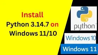 How to Install Python 3.14.7 on Windows & Run Python Programs | EASY Beginner Tutorial!