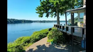 180 Degree Water view home on Pickering Passage