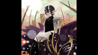 Horned Girl(speed painting)