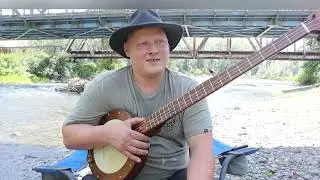 Custom Built Mountain Banjo  - ''The Cowboy's Lament (Harry McClintock)
