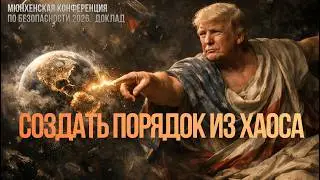 Период сотворения ТРАМПА. Доклад. Мюнхенская конференция по безопасности. 2026.  Дубов, Вигиринский