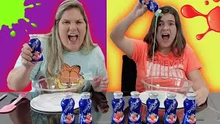 NÃO ESCOLHA O DANONE ERRADO - SLIME CHALLENGE