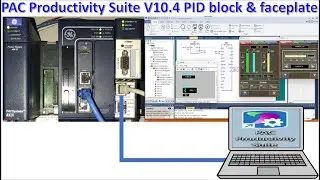 PAC Productivity|Cimplicity SCADA sample PID control Function Block and faceplate