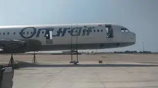 Onur air'e ait hasarlı u&ccedil;ağın yere d&uuml;şme anı 🛬