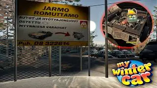 Descobri o FERRO VELHO e Consertei o CARRO! - My Winter Car #32