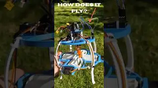 How does this 3D-printed monocopter fly?
