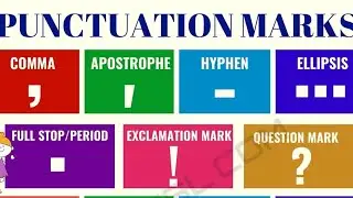 Class 6 English Grammar Chapter Punctuation pd 8,9