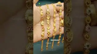 👌only 6 grams gold bracelets collections/ latest gold women's bracelet design's/fancy bracelets