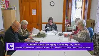 Clinton Council on Aging Board Meeting 1.21.26