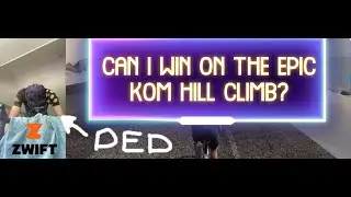 SUFFERING ON ZWIFT EPIC KOM Race: Zwift Hill Climb Racing Club - Week Four (A) on Big Loop