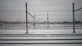 MERELBEKE via GENTBRUGGE en LEDEBERG nr GENT-Sint-Pieters - TREINRIT SNEEUW - DO. 08-01-2026, 10u28