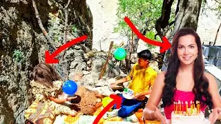 Determining the day of the caveman's birthday celebration