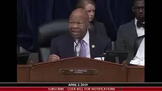 Elijah Cummings SLAMS White House Over  Clearances 4/2/19