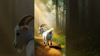 Wildlife Vlogger? Nahi, Yeh Hai Bakri Ka Vlog Style! 🐐🌿#vlog#shorts#ytshorts#ai#trending#jungkook