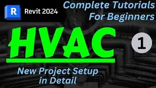 How to Start HVAC Project in Revit | Revit HVAC | #hvac #revit