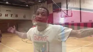 Shoota try&rsquo;s out for a high school team!😯