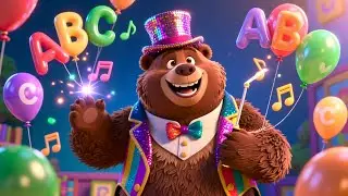 Bear&rsquo;s Learning Parade 🐻🎉 | Learn ABC, 123, Colors for Kids | Fun Preschool Educational Video