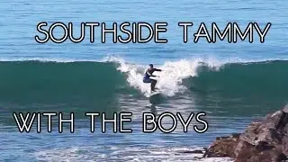 Surfing Southside Tamarack | Carlsbad, CA | 1-18-17