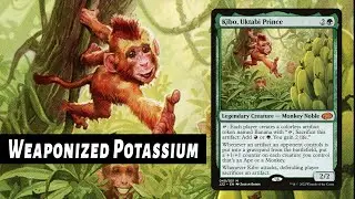 Kibo, Uktabi Prince is BANANAS! | MTG Commander Deck Tech #edh #decktech #mtg