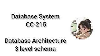 3. Database Architecture in urdu hindi | CC-215 #education 